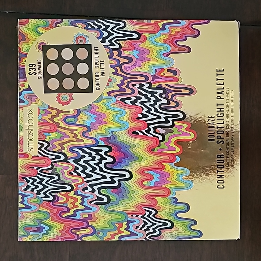 NIB Smashbox Holidaze Contour + Spotlight Palette